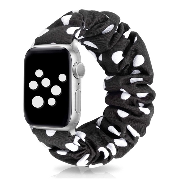 Other - Apple Watch Band 38mm/40mm Black & White Polka Dot